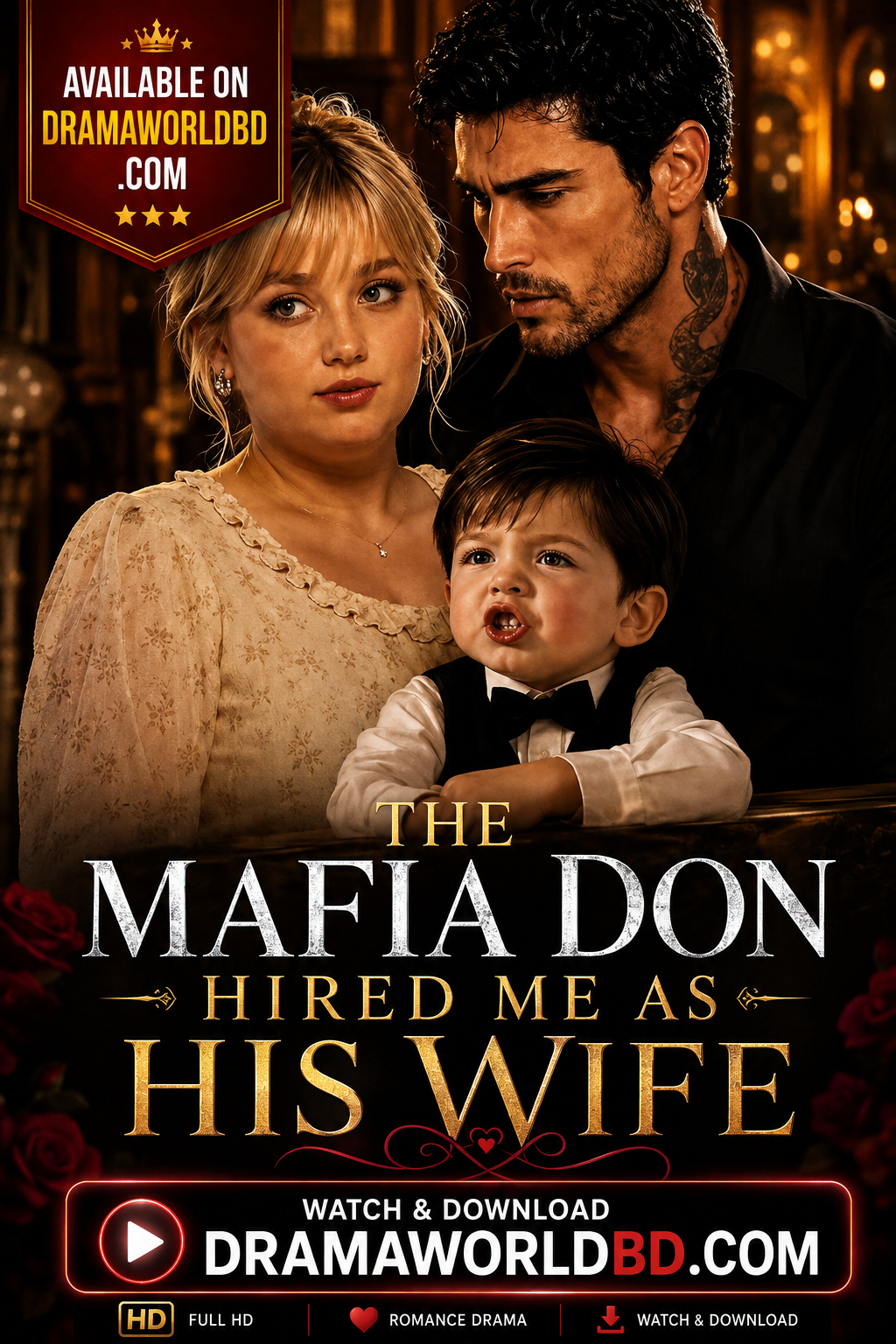 THE MAFIA DON HIRED ME AS HIS WIFE English ai Drama Complete( 1-100)